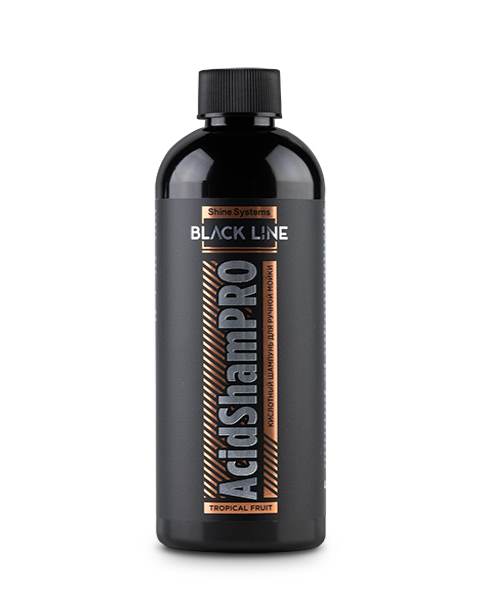 Shine Systems Black Line AcidShampoo Pro — кислотный шампунь для ручной мойки, 400мл SSBL963