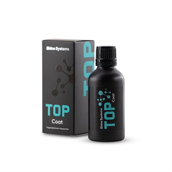 Shine Systems TOP Coat – гидрофобное керамическое покрытие для кузова, 50мл SS451