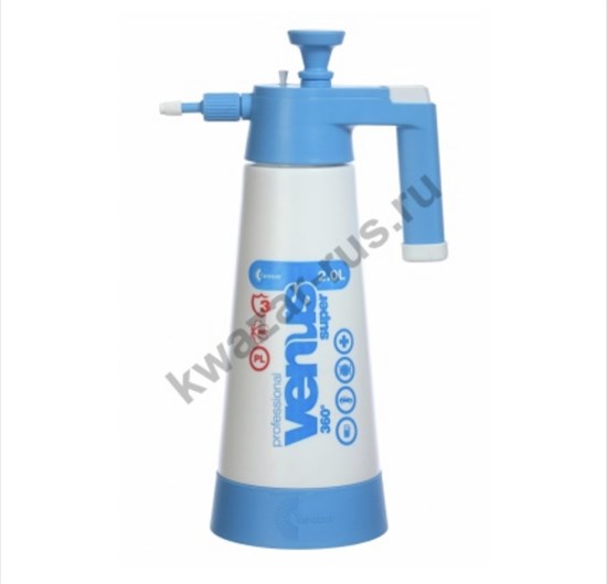 VENUS SUPER PRO+ Помповый распылитель Kwazar, 2л WTV.1436