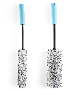 Shine Systems MicroSoft Wheel Brush Slim - плоская микрофибровая щетка для чистки дисков, 50см SS782