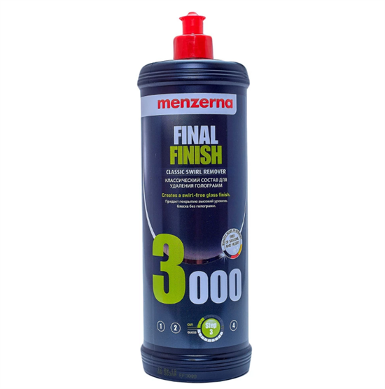 Final Finish 3000 Низкоабразивная финишная полировальная паста MENZERNA, 1л 22029.261.870
