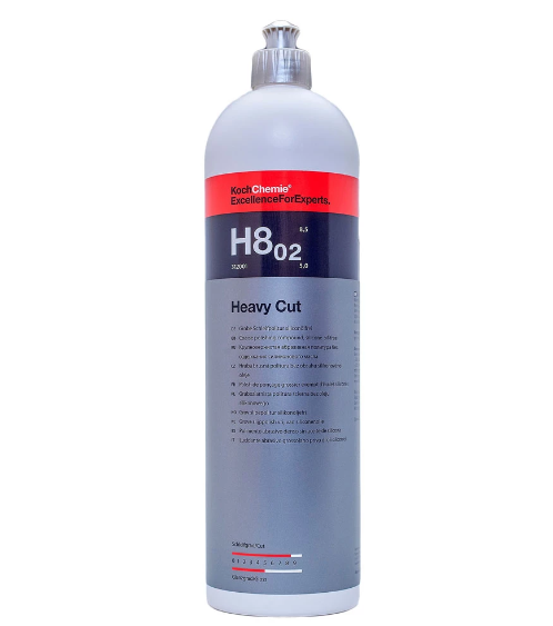 HEAVY CUT H8.02 Высокоабразивная полировальная паста Koch Chemie, 1л 312001