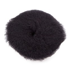 Shine Systems Black Wool Pad - полировальный круг из черного меха, 125 мм SS623