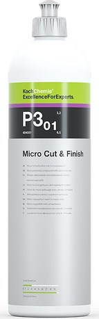 MICRO CUT & FINISH P3.01 Антиголограммная паста с воском карнауба Koch Chemie, 1л 404001