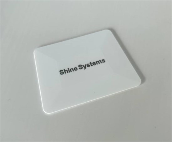 Shine Systems Выгонка-трапеция белая жесткая, 11х8см SS345