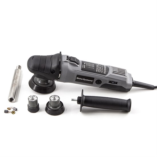 Shine Systems RO Mini Polisher set - роторная полировальная мини машинка, набор SS624