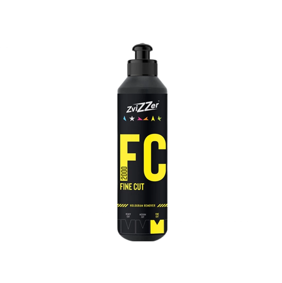 FC 2000 Fine Cut Антиголограммная полировальная паста ZviZZer, 250мл ZV-FC2000250