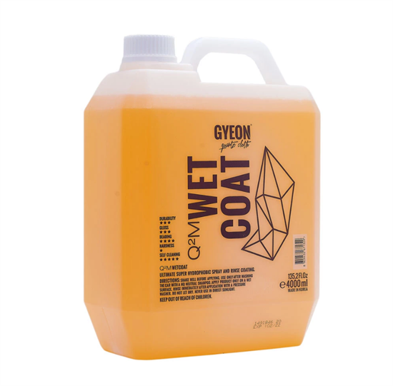Wet Coat Кварцевый усилитель гидрофобных свойств GYEON, 4л GYQ234