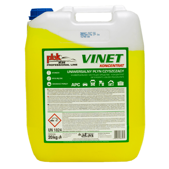 Универсальный очиститель салона VINET, 20кг 669320kg