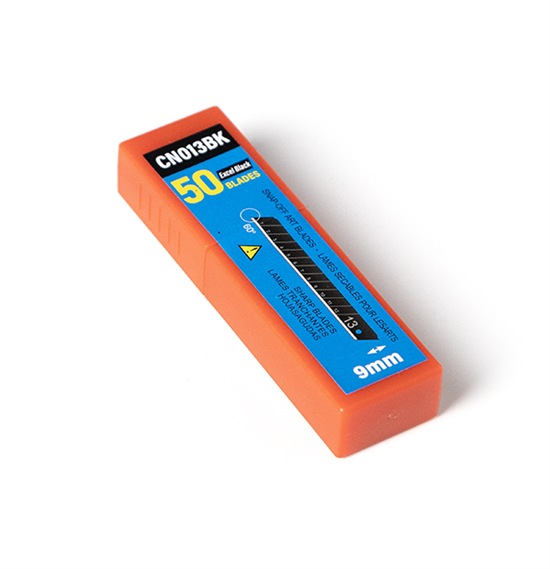 Shine Systems Лезвие из углеродистой стали черного цвета 60° 9 мм 50 шт/упак SS370