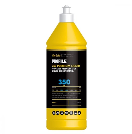 Profile 350 Premium Liquid Абразивная полировальная паста Farecla, 1л PRL112