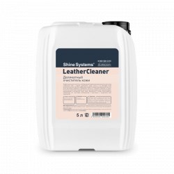 Shine Systems LeatherCleaner - деликатный очиститель кожи, 5 л SS832