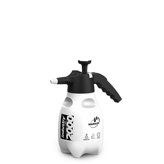 Ручной чёрный помповый опрыскиватель Industry ergo Acid line 2000 (Viton) S083.102