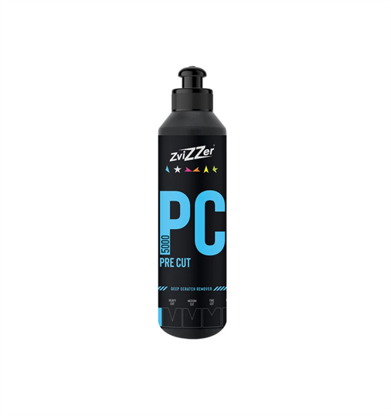PC 5000 Pre Cut Высокоабразивная полировальная паста ZviZZer, 250мл ZV-PC5000250