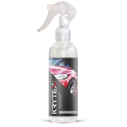 KRYTEX ECOCLEAN MEGA QUICK Полимерное покрытие с гидрофобным эффектом для ЛКП, 250 мл KR.006.001
