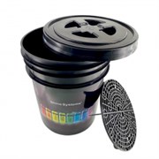 Shine Systems Bucket Set - ведро для мойки автомобиля c крышкой и сепаратором, 20 л SS641
