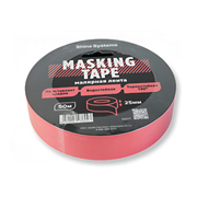 Shine Systems Masking Tape - малярная  лента красная 25мм*50м SS317