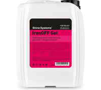 Shine Systems IronOFF Gel - нейтральный очиститель дисков с индикатором, 5 л SS754