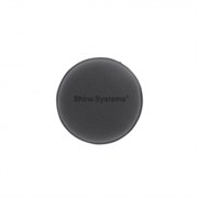 Shine Systems Wax Pad - аппликатор черный поролоновый круглый 10*2 см SS818