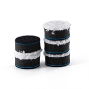 Shine Systems Microfiber Pad Set - комплект микрофибровых кругов 30 мм, 5 шт SS465