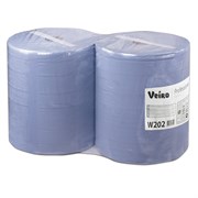 Протирочный бумажный материал Veiro Professional Comfort 2 слоя, ширина 33см синяя (бумага) W202
