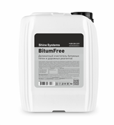 Shine Systems BitumFree — деликатный очиститель битумных пятен и дорожных реагентов, 5л SS795