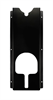 Shine Systems Holder Держатель полировальных машинок, настенный, пластик, черный 60*25,5*9,5см SS906