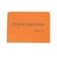 Shine Systems Ракель оранжевые PPF 60А 10*7,5см SS033
